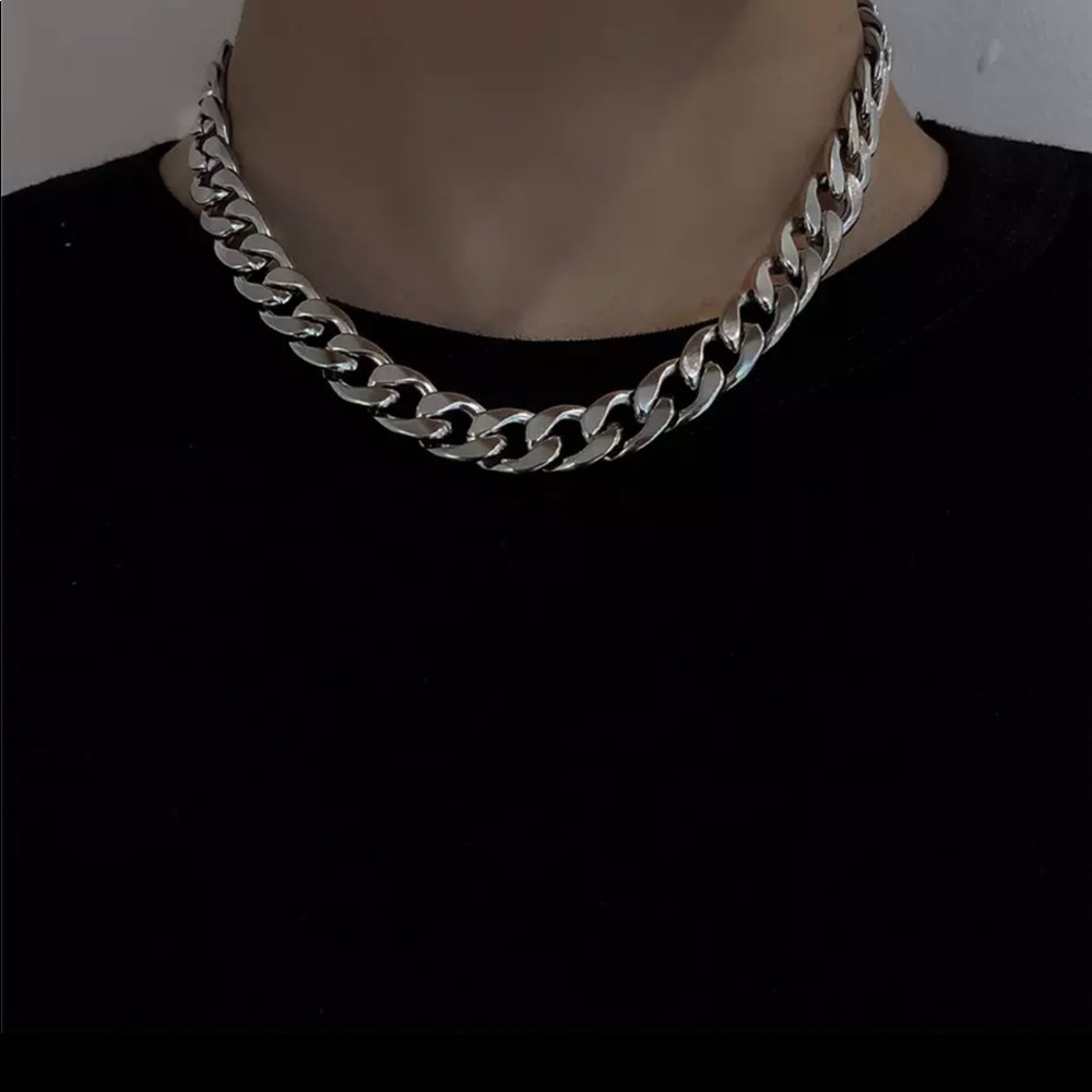 Stainless Steel Cuban Link Fashion Choker